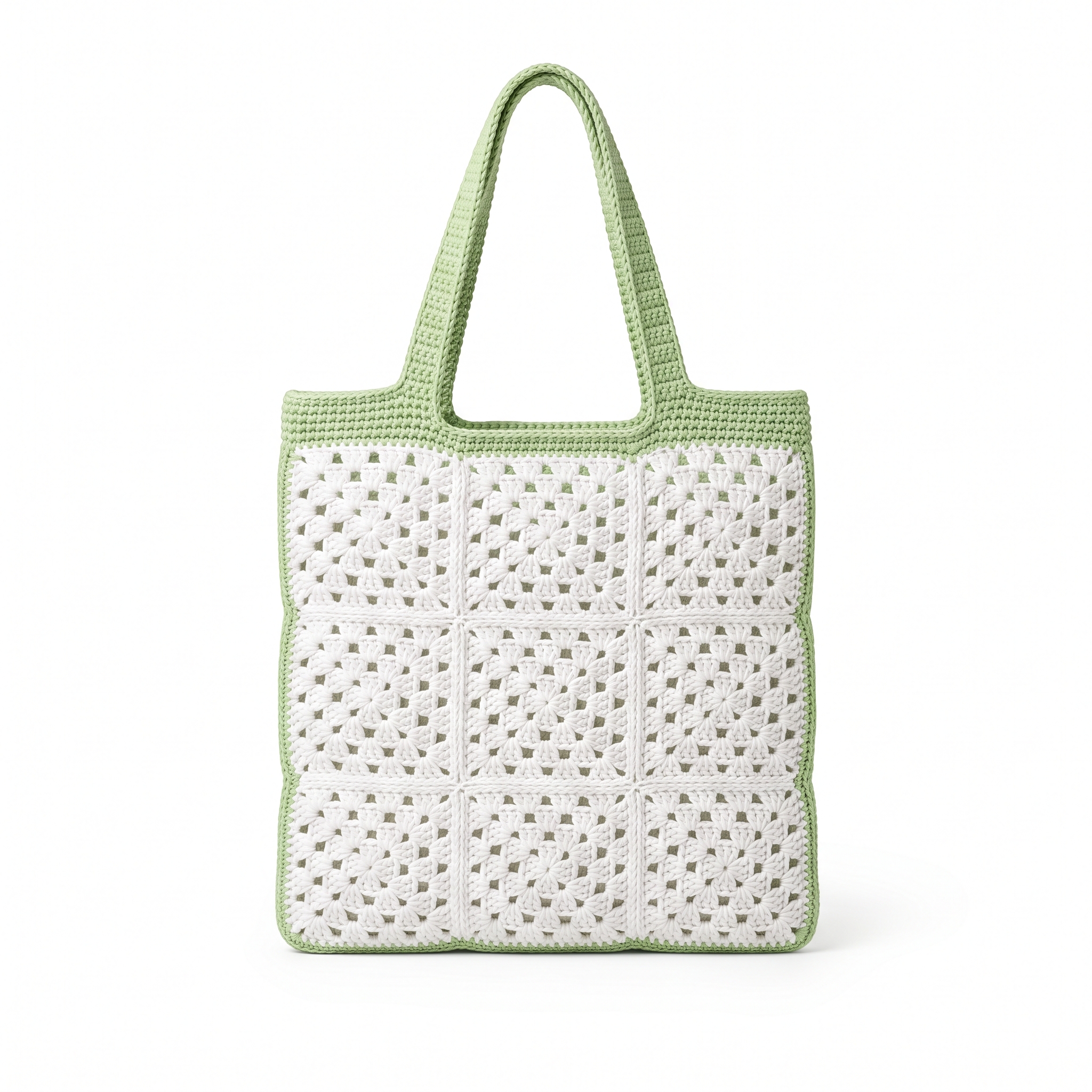 Spring Garden Granny Tote Bag Free Crochet Pattern